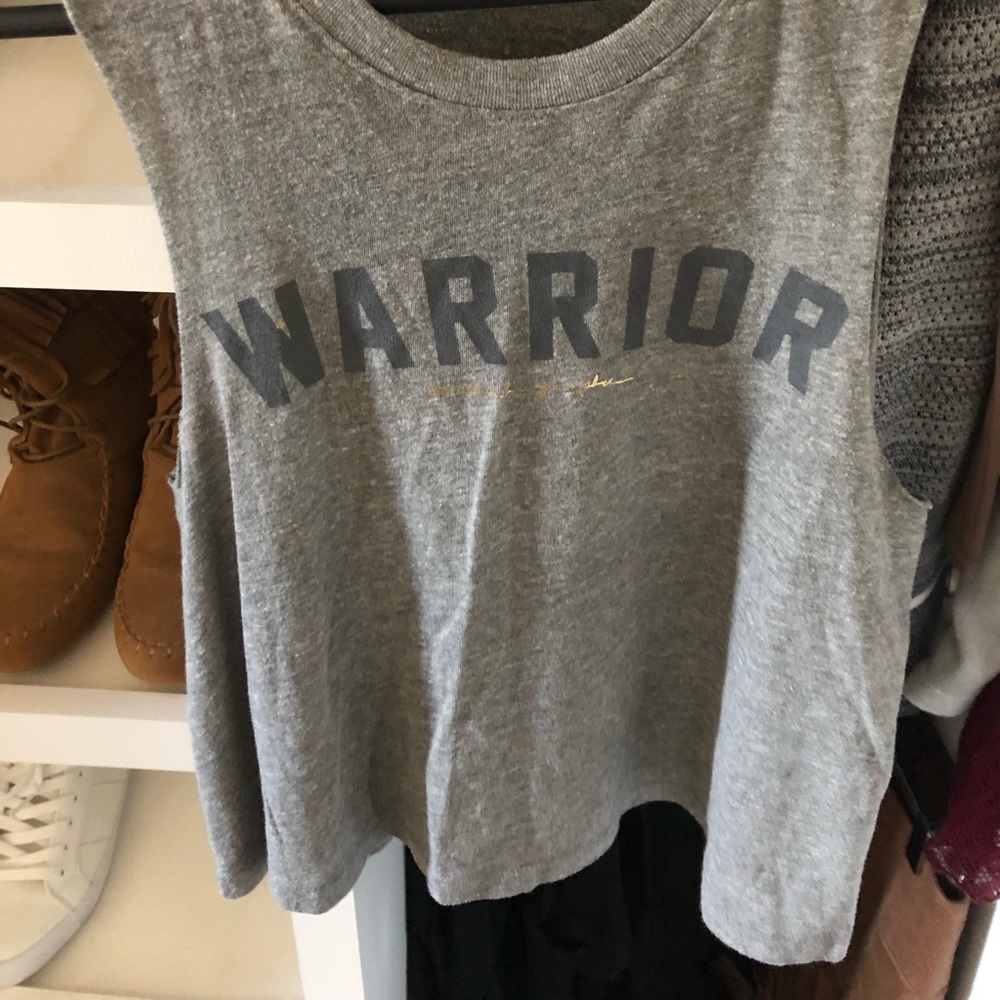 Warrior crop tank size XS
